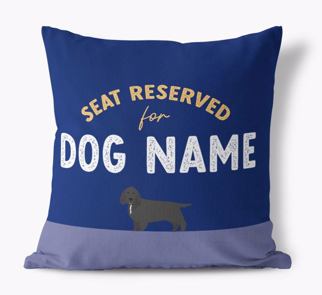 Reserved For: Personalised {breedFullName} Canvas Cushion